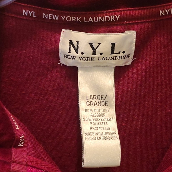 New York Laundry Velour Jacket - Picture 3 of 9